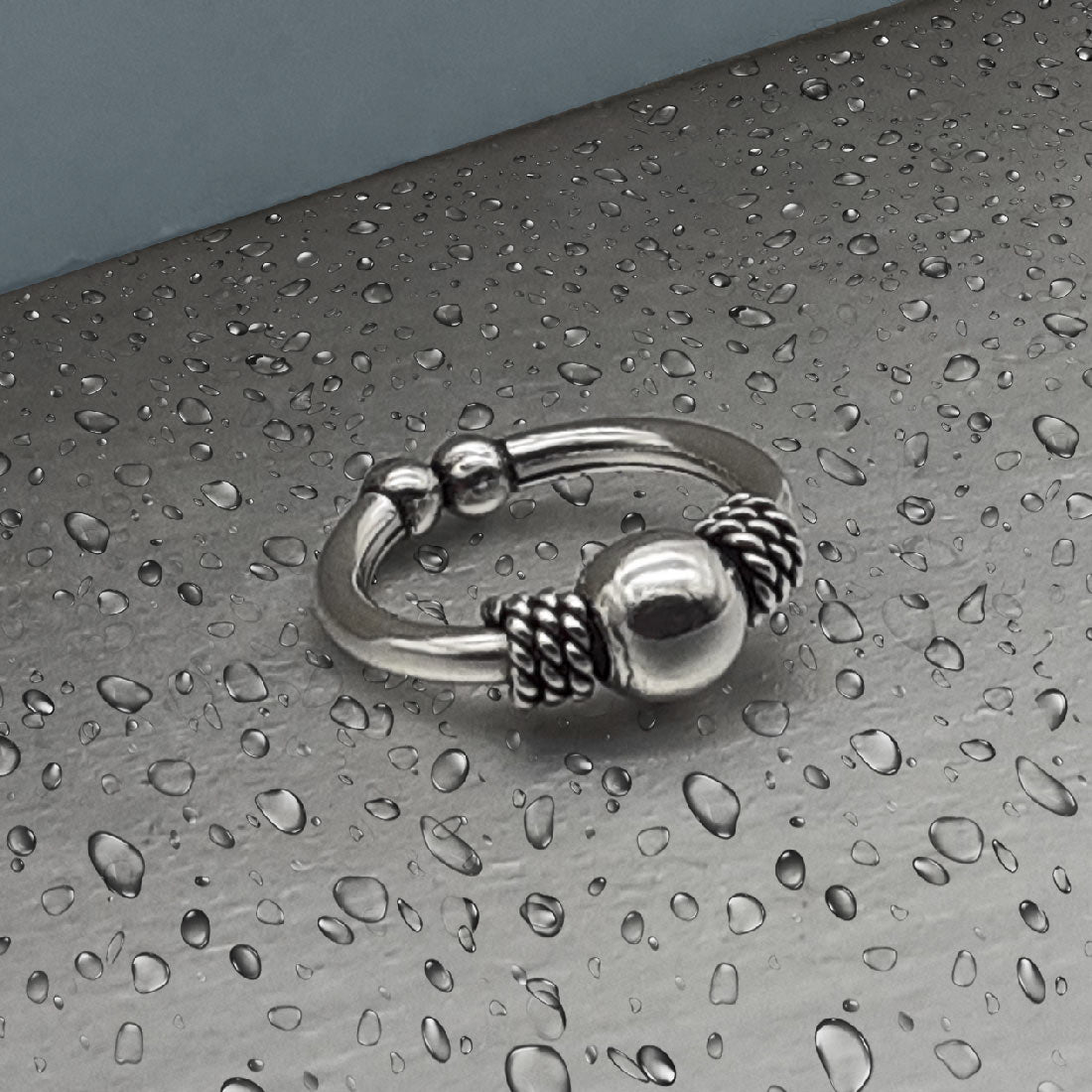 Piercing Fake Ring 925 Silber – Vielseitiger Look für Nase, Lippen & Ohr | WILLYS JEWELLERY