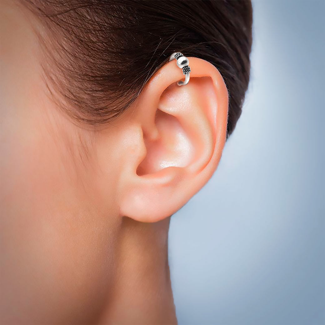 Piercing Fake Ring 925 Silber – Vielseitiger Look für Nase, Lippen & Ohr | WILLYS JEWELLERY