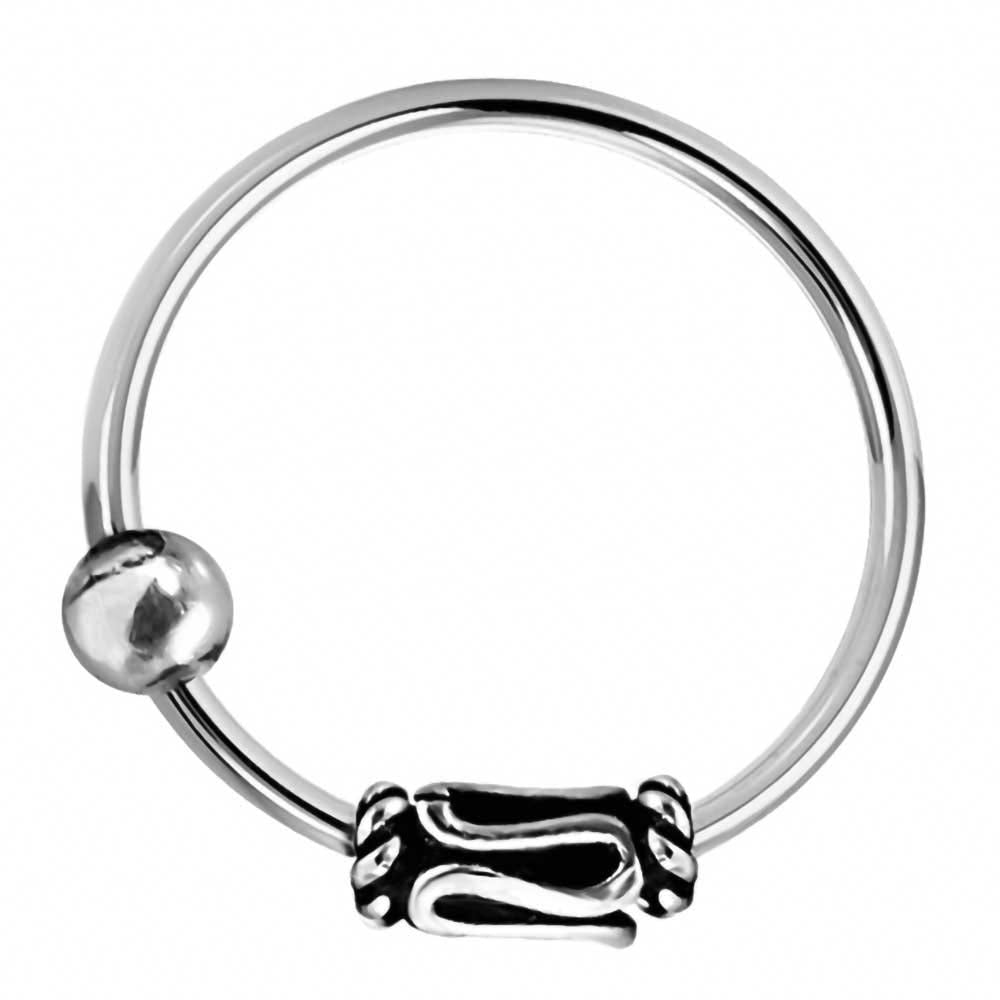 Eleganter Piercing-Ring 925 Sterling Silber – vielseitig als Nasen-, Ohr- & Lippenring, hypoallergen | WILLYS JEWELLERY
