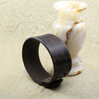 Herren Armband in Antik Braun aus echtem Leder Breit: 30 mm. | WILLYS JEWELLERY