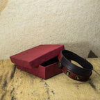 Herren Armband aus Echtleder, zweifarbig – handgefertigt, verstellbar & allergikerfreundlich | WILLYS JEWELLERY