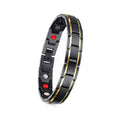 Herren Anti Schnarchen Magnetfeldtherapie Armband aus Edelstahl 20.5 cm | WILLYS JEWELLERY