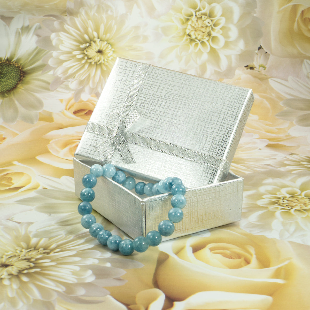 Blaues Aquamarin-Armband, ein Juwel der Harmonie und des Schutzes | WILLYS JEWELLERY