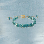 Swarovski-Kristall-Armband in atemberaubendem Azul (Blau) | WILLYS JEWELLERY