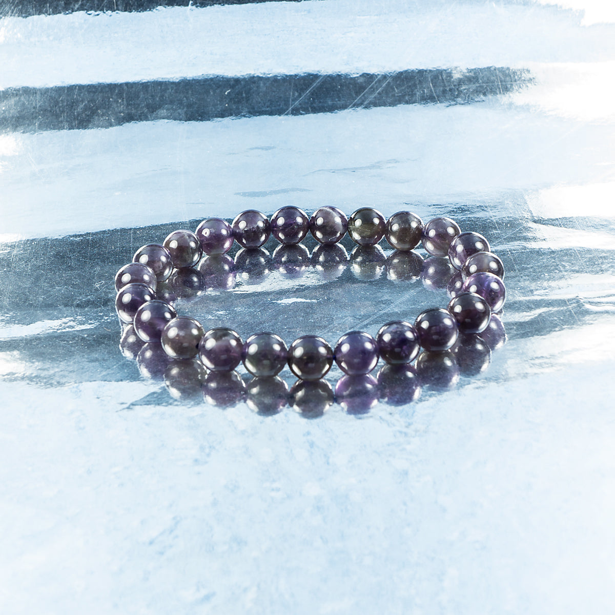 Amethyst-Armband, der Stein des Mutes, in strahlendem Lila | WILLYS JEWELLERY