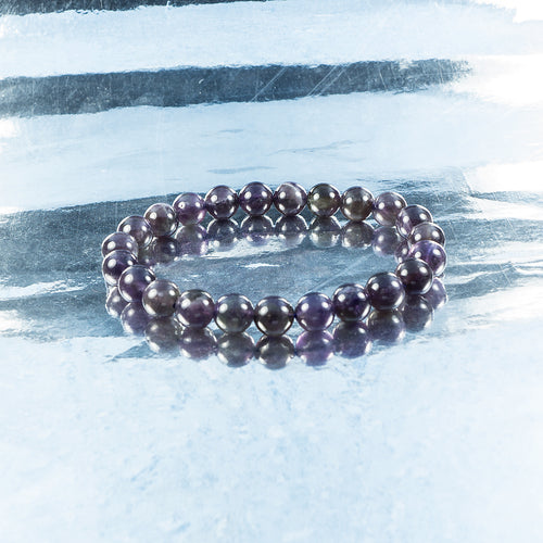 Amethyst-Armband, der Stein des Mutes, in strahlendem Lila | WILLYS JEWELLERY