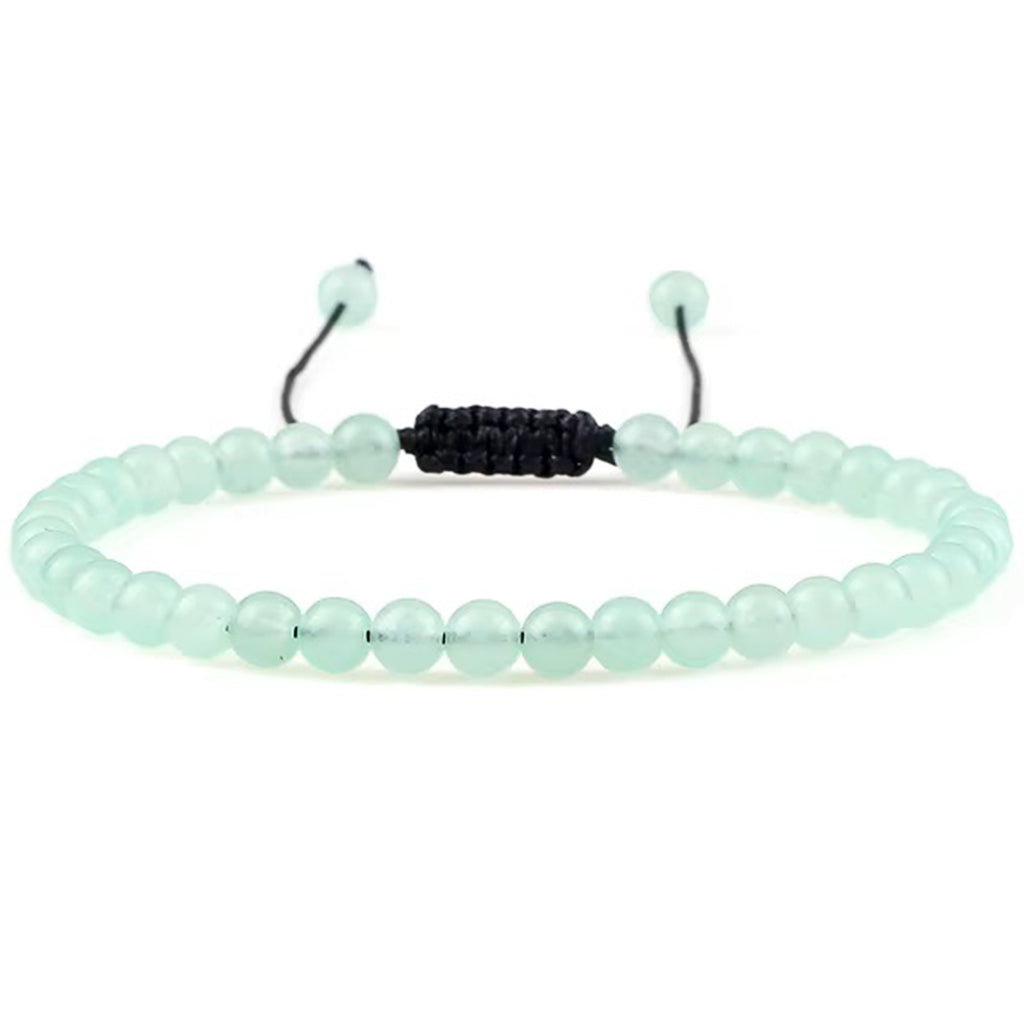 Armband aus Chakra-Naturstein-Perlen mit Verstellbarer Knoten | WILLYS JEWELLERY