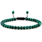 Armband aus Chakra-Naturstein-Perlen mit Verstellbarer Knoten | WILLYS JEWELLERY