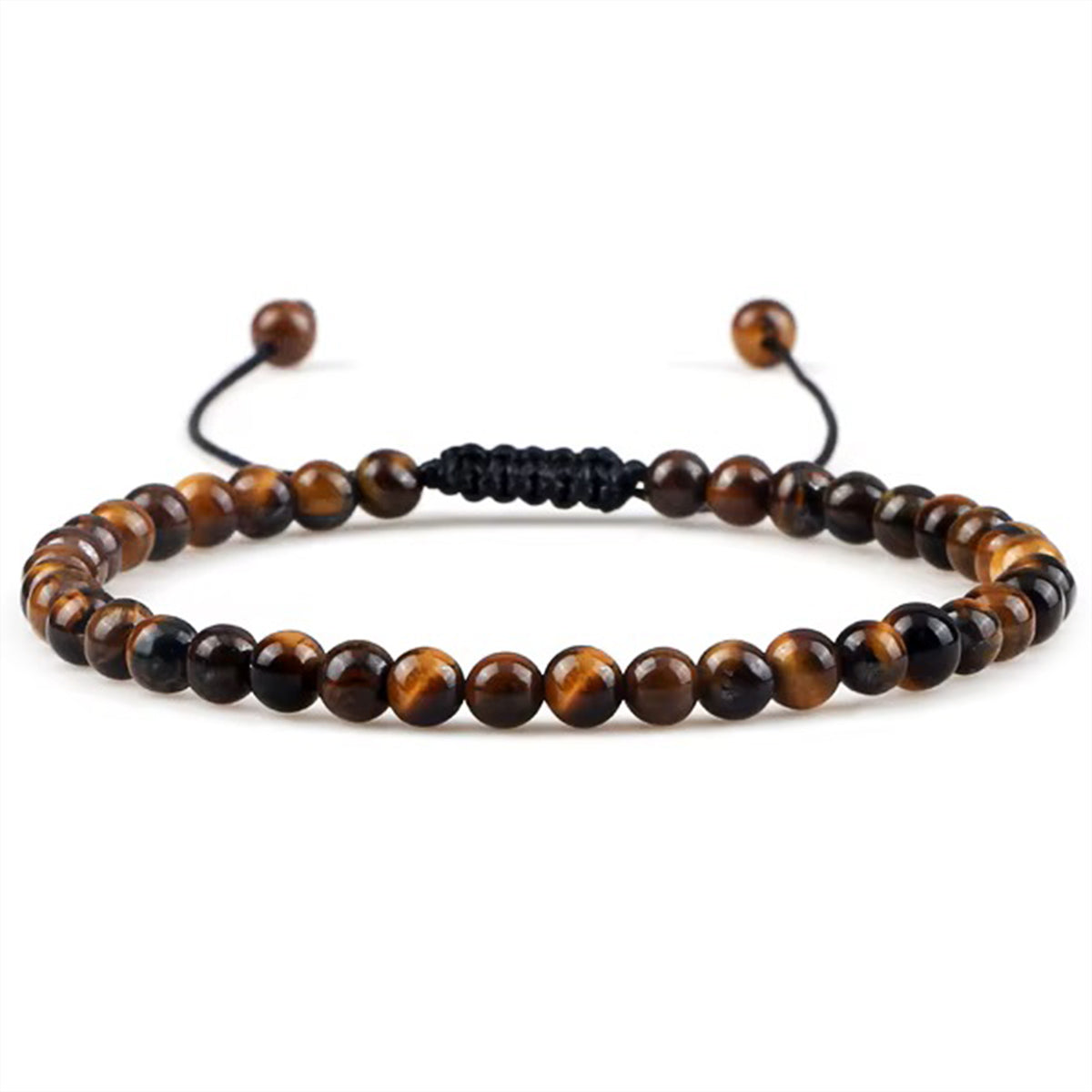 Armband aus Chakra-Naturstein-Perlen mit Verstellbarer Knoten | WILLYS JEWELLERY
