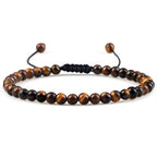 Armband aus Chakra-Naturstein-Perlen mit Verstellbarer Knoten | WILLYS JEWELLERY