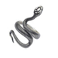 Schlangenring aus 925er Sterling Silber – Antikes orientalisches Design, Geschenk für Damen | WILLYS JEWELLERY