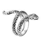 Schlangenring aus 925er Sterling Silber – Antikes orientalisches Design, Geschenk für Damen | WILLYS JEWELLERY