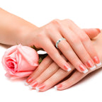 Eleganter 925er Silberring – Freundschafts-, Verlobungs- & Partnerring mit polierter Oberfläche | WILLYS JEWELLERY