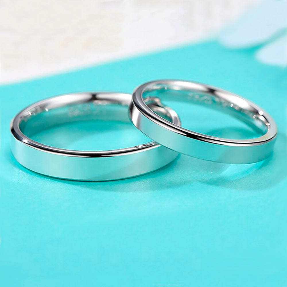 925er Silber Ring – Zeitloser Partnerring, Freundschaftsring oder Verlobungsring inkl. Geschenkbox | WILLYS JEWELLERY