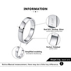 925er Silber Ring – Zeitloser Partnerring, Freundschaftsring oder Verlobungsring inkl. Geschenkbox | WILLYS JEWELLERY
