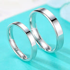 925er Silber Ring – Zeitloser Partnerring, Freundschaftsring oder Verlobungsring inkl. Geschenkbox | WILLYS JEWELLERY