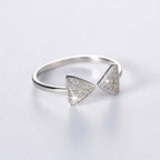 Eleganter 925 Sterling Silber Ring mit 3A Zirkonia – Damen Schmuck, Verlobungsring, Geschenkidee | WILLYS JEWELLERY