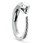 Antiker Schlangenring im orientalischen Stil | Schmuck aus 925er Sterlingsilber für Damen | WILLYS JEWELLERY