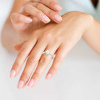 Herz-Klee Ring aus 925 Sterling Silber – eleganter Damenring mit Symbol für Liebe und Glück | WILLYS JEWELLERY