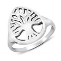 Lebensbaum Ring 925 Sterling Silber – Symbol für Stärke & Glück, eleganter Damenring Geschenkidee | WILLYS JEWELLERY
