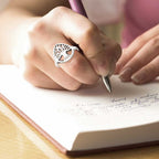 Lebensbaum Ring 925 Sterling Silber – Symbol für Stärke & Glück, eleganter Damenring Geschenkidee | WILLYS JEWELLERY