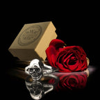 Silberring Totenkopf 925 – Ausdrucksstarker Skull-Ring für Damen & Herren im Rock-, Gothic | WILLYS JEWELLERY