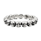 Rebellischer Totenkopf-Ring aus 925er Silber – Dein Statement für Individualität | WILLYS JEWELLERY