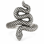 Mystischer Schlangenring aus 925 Silber – Symbol für Stärke und Transformation