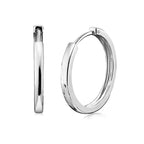 Creolen aus 925er-Sterlingsilber mit Schnallenverschluss