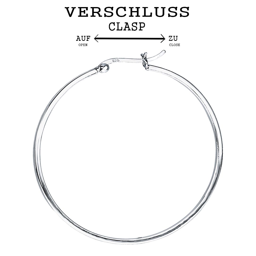 Creolen aus 925er Sterlingsilber für alle Gelegenheiten | WILLYS JEWELLERY
