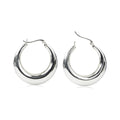 Creolen Sterling Silber 925 Ohrringe Groß und Dick für Damen und Girls (35.0)