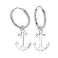 Anker Ohrringe 925 Sterling Silber – Vintage Ohrhänger maritim, Symbol für Stärke & Liebe | WILLYS JEWELLERY