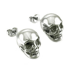 Ohpiercing Totenkopf Ohrstecker aus 925 Sterling Silber – Stilvolles Unisex Schmuckstück | WILLYS JEWELLERY