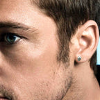 Ohpiercing Totenkopf Ohrstecker aus 925 Sterling Silber – Stilvolles Unisex Schmuckstück | WILLYS JEWELLERY