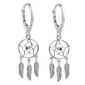 Traumfänger Ohrhänger 925 Sterling Silber – Vintage Boho Ohrringe für Damen | WILLYS JEWELLERY