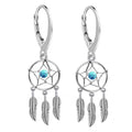 Traumfänger Ohrhänger Brisur aus 925 Sterling Silber – Vintage Damen Ohrringe Geschenkidee | WILLYS JEWELLERY