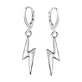 Blitz Brisur Ohrringe 925 Sterling Silber – Vintage Glücksbringer für Damen