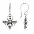 Bienen Ohrringe aus 925 Sterling Silber detailreiche Ohrhänger für Damen mit Bienenmotiv