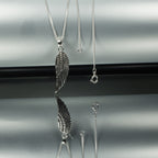 Engelsflügel-Halskette aus Sterlingsilber für alltägliche Eleganz