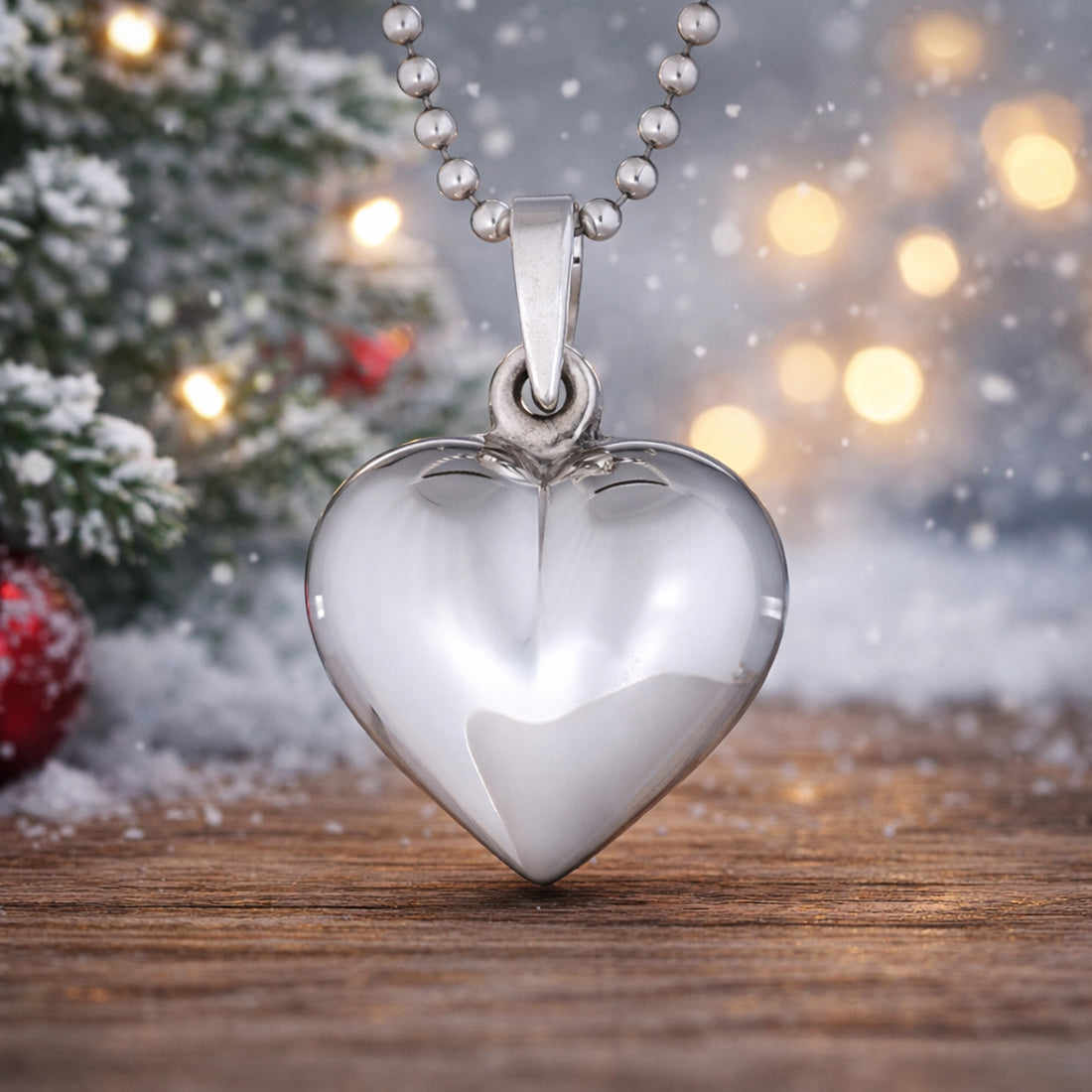 Damen Anhänger Apfel 925 Sterling Silber – zeitloser Glücksbringer mit Anlaufschutz