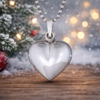 Damen Anhänger Apfel 925 Sterling Silber – zeitloser Glücksbringer mit Anlaufschutz