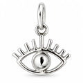 Silber 925 Auge Anhänger – Nazar Schutzsymbol im minimalistischen Design