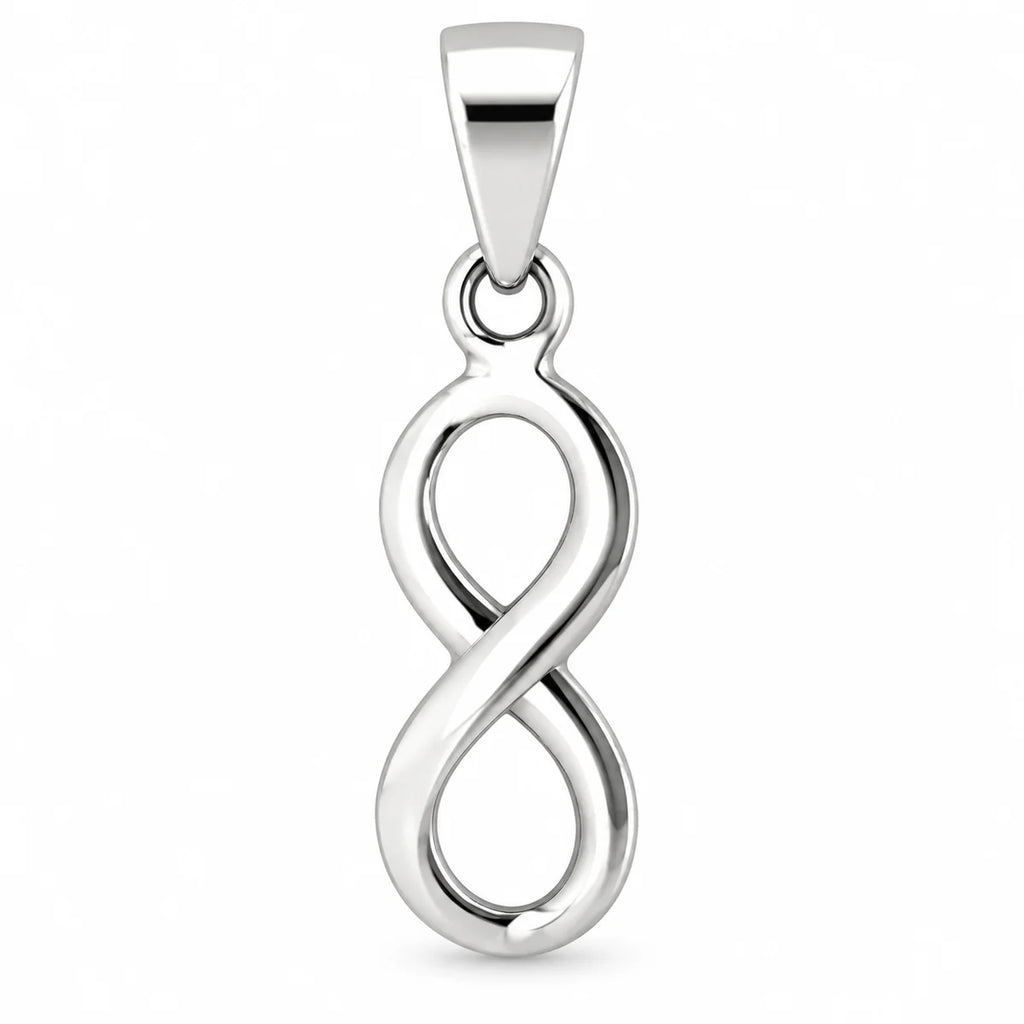 Silber 925 Unendlichkeit Anhänger – Infinity Symbol der ewigen Verbundenheit