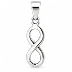 Silber 925 Unendlichkeit Anhänger – Infinity Symbol der ewigen Verbundenheit