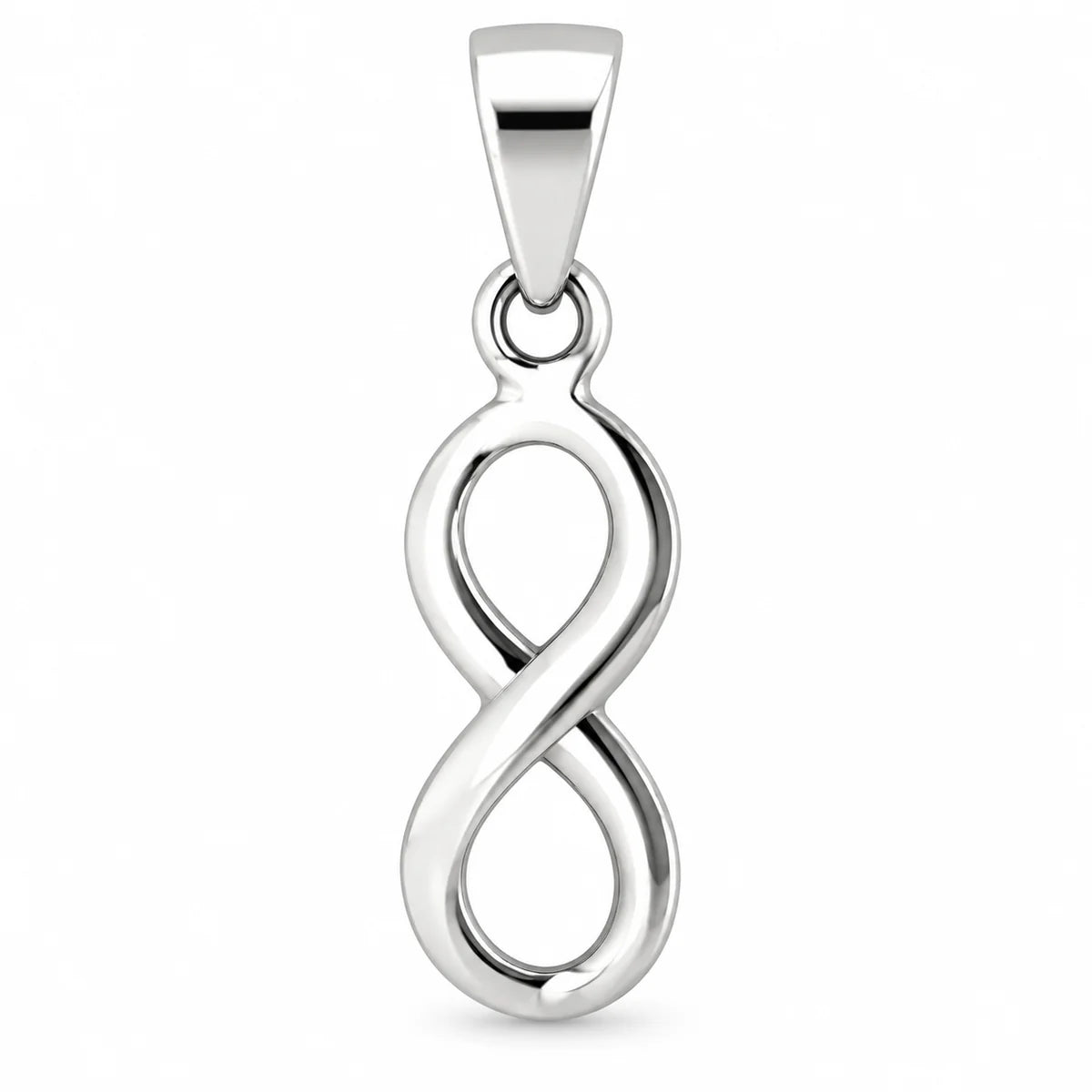 Silber 925 Unendlichkeit Anhänger – Infinity Symbol der ewigen Verbundenheit