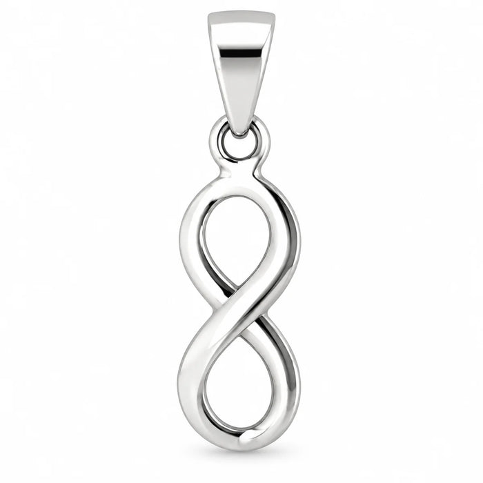 Silber 925 Unendlichkeit Anhänger – Infinity Symbol der ewigen Verbundenheit