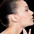 Elegante 925 Sterling Silber Ohrstecker mit weißen Süßwasserperlen – zeitlos & edel | WILLYS JEWELLERY