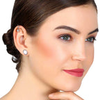 Elegante 925 Sterling Silber Ohrstecker mit Regenbogen-Mondstein – Magische Eleganz & Stil | WILLYS JEWELLERY