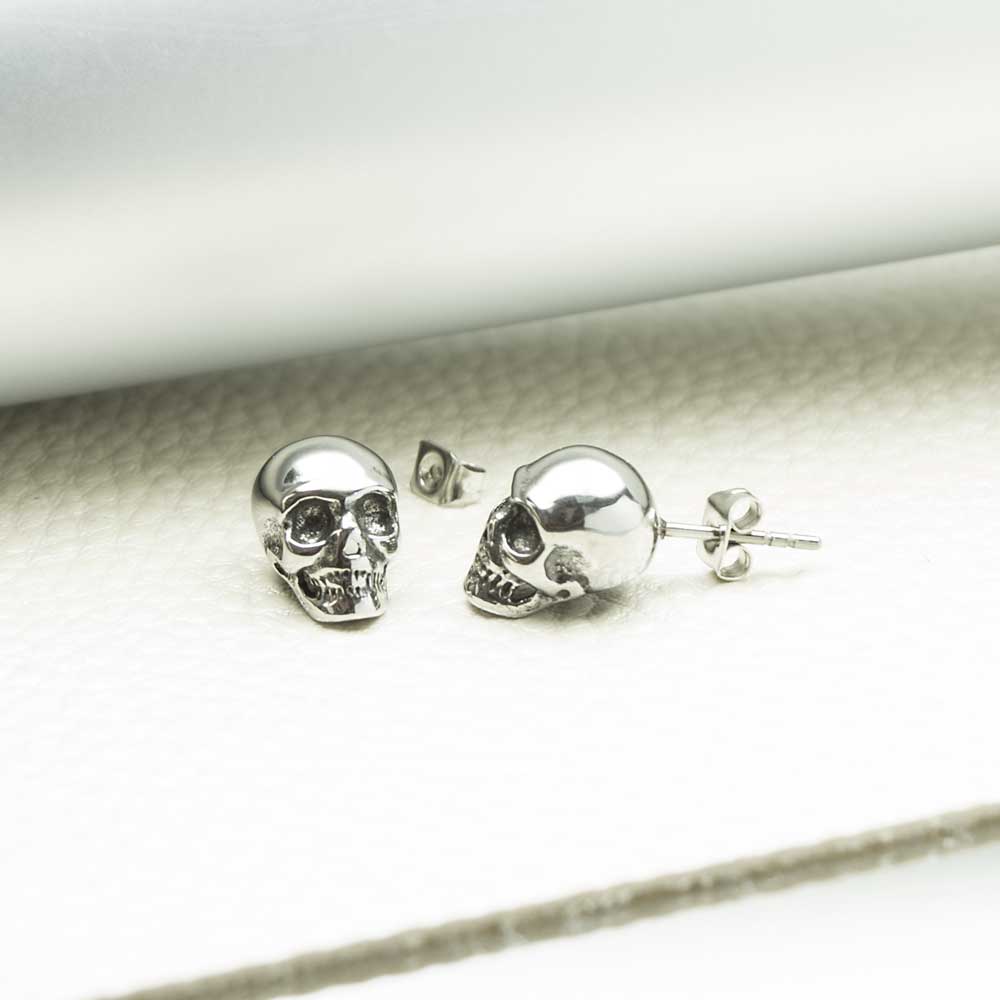 Tropfen Ohrringe aus 925 Sterling Silber – lange, hochglanzpolierte Design-Ohrstecker (25 x 10 mm) | WILLYS JEWELLERY