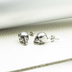 Tropfen Ohrringe aus 925 Sterling Silber – lange, hochglanzpolierte Design-Ohrstecker (25 x 10 mm) | WILLYS JEWELLERY